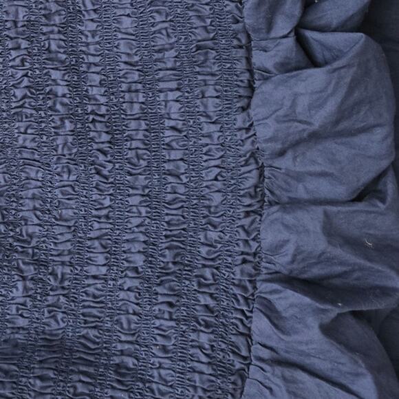 Old Navy Dress Women's Size 3X Navy Midi Cami Cut Out Back Smock Fit and Flare - Picture 2 of 4